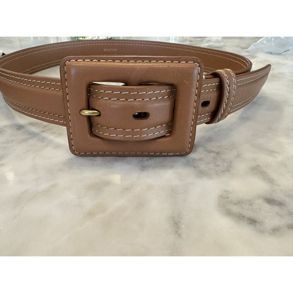 Zimmermann Contrast Waist Belt Tan Size Small/Medium